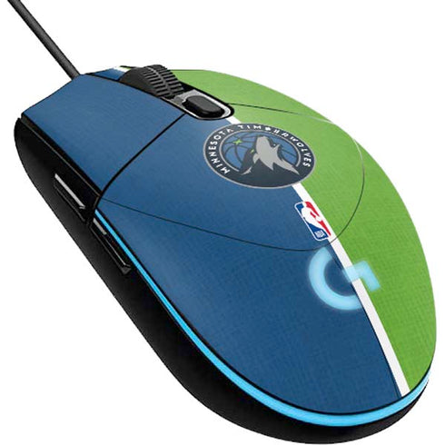 NBA Minnesota Timberwolves Canvas G203 Prodigy RGB Wired Gaming Mouse Skin
